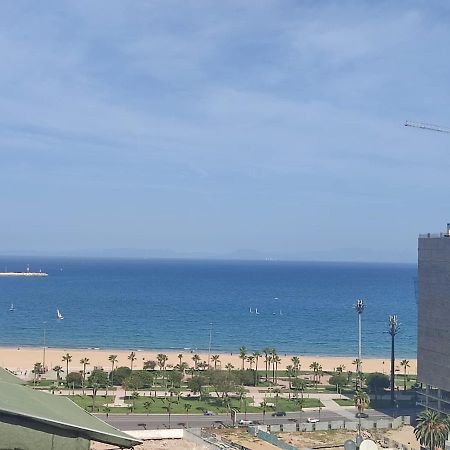 Ap 2Ch City Centre Parking En Face Hilton A Cote Du Plage Tanger Eksteriør billede